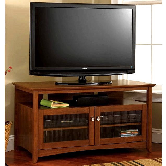 Shaker Mission Cherry TV Stand